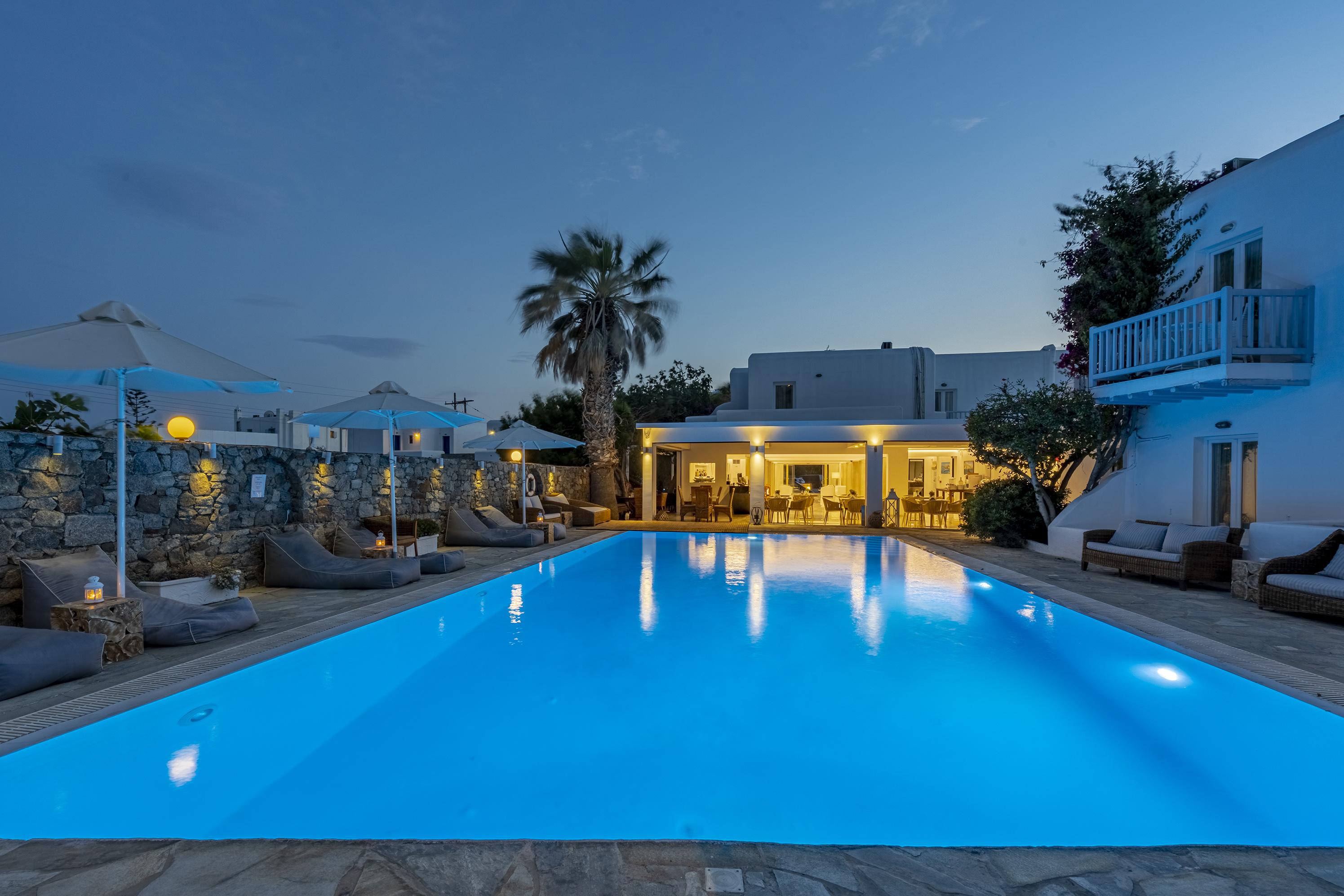אורנוס Dionysos Luxury Hotel Mykonos מראה חיצוני תמונה